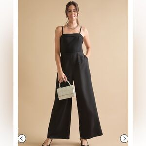 Francesca’s Black Jumpsuit